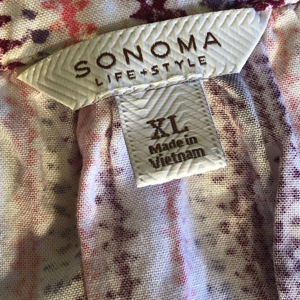 TWO SONOMA TANK TOPS, SLEEVELESS, LARGE AND EXTRA LARGE - Picture 5 of 14